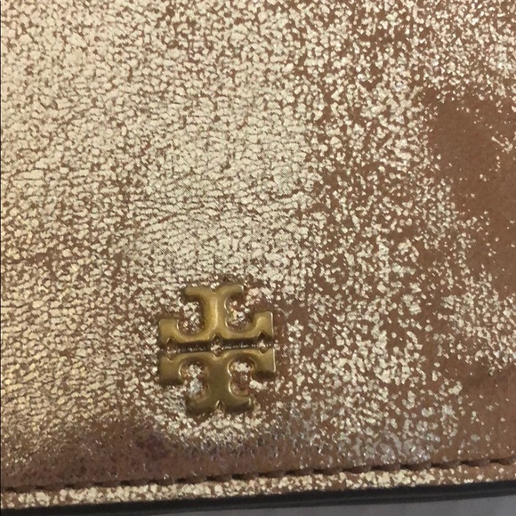 Tory Burch distressed gold bag, EUC! - Picture 4 of 8